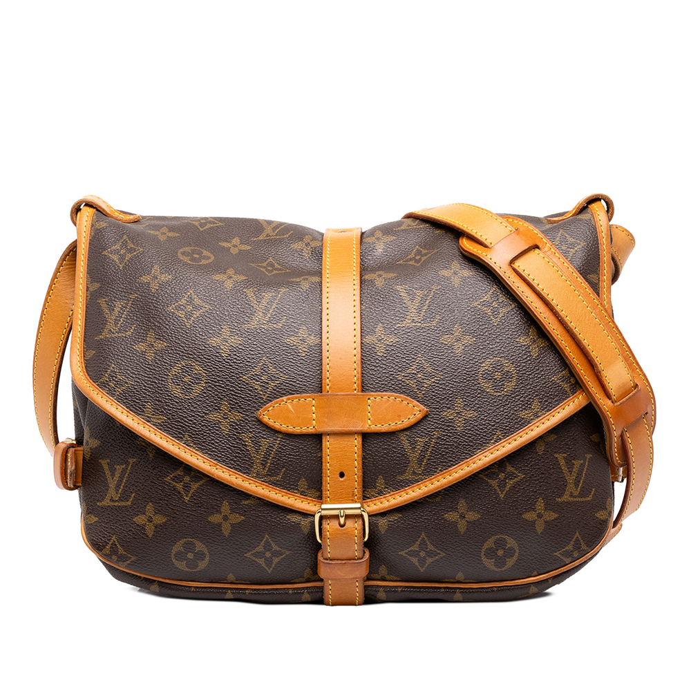 Pre-Loved Louis Vuitton Monogram Saumur 30
